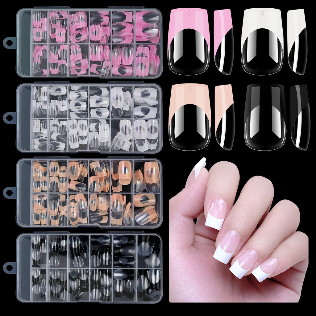 LumiFrench 120 Nail Tips Set