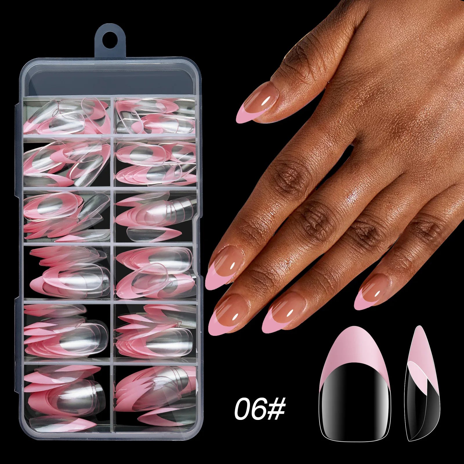 LumiFrench 120 Nail Tips Set