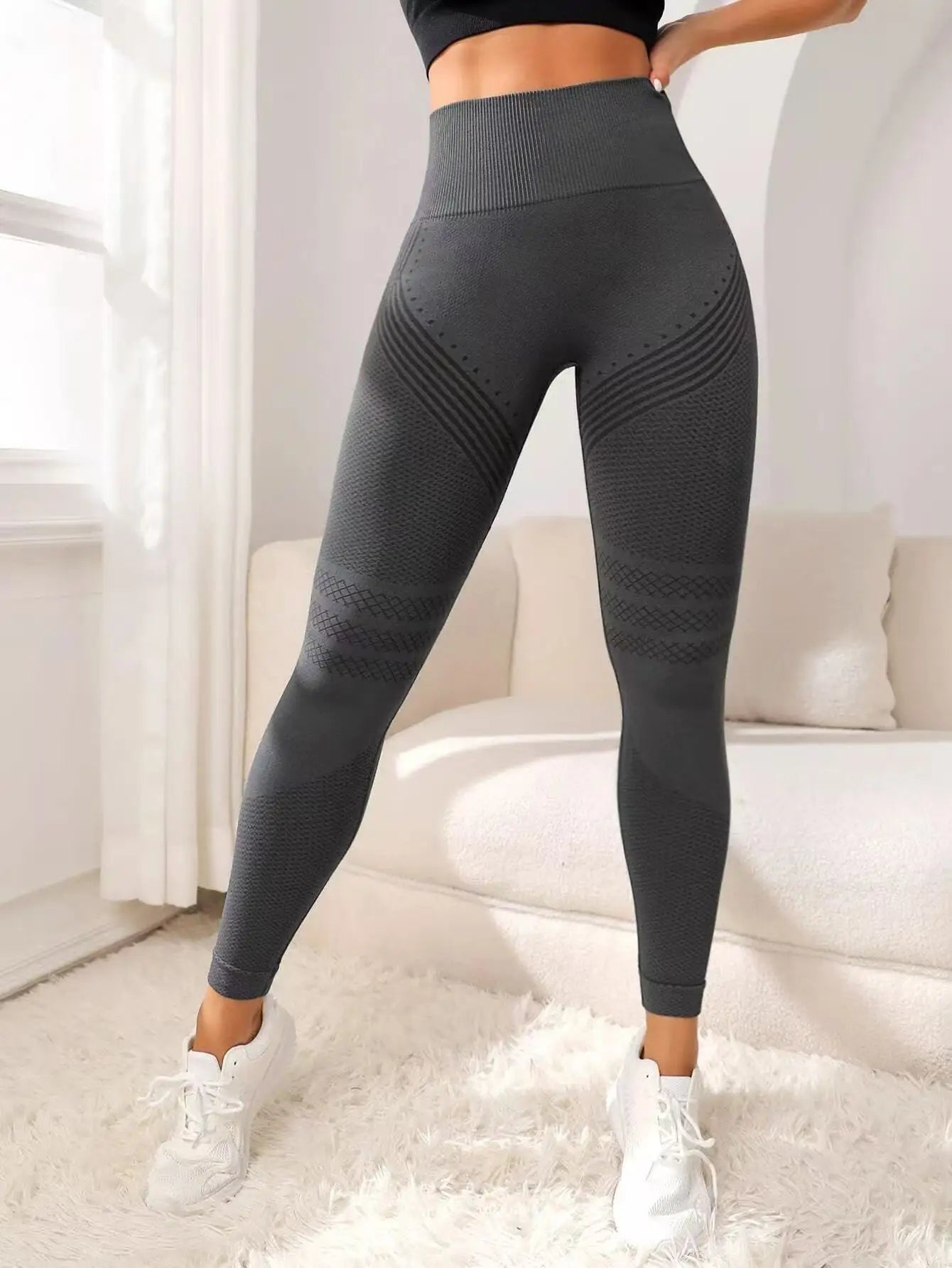 Leggings de compression 3D anti-cellulite