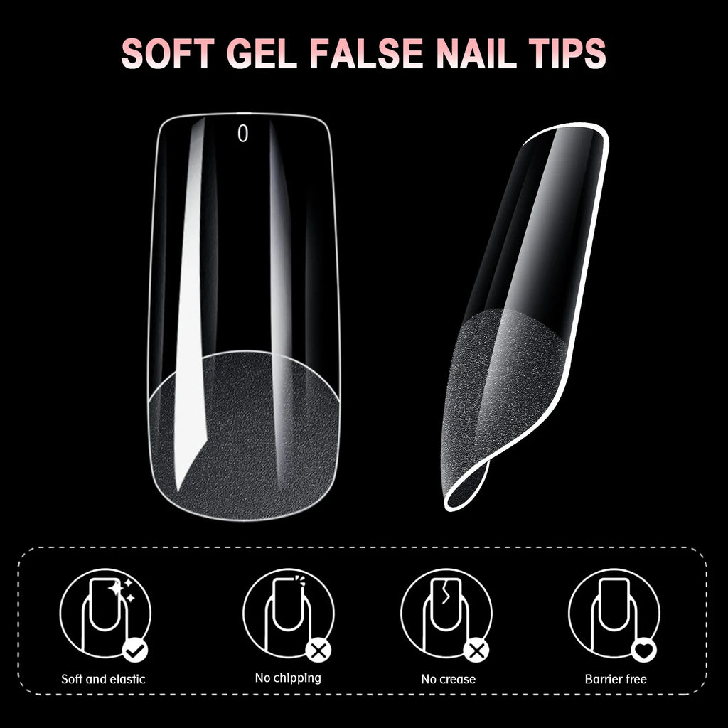 GlamShape 600 Nail Tips Set