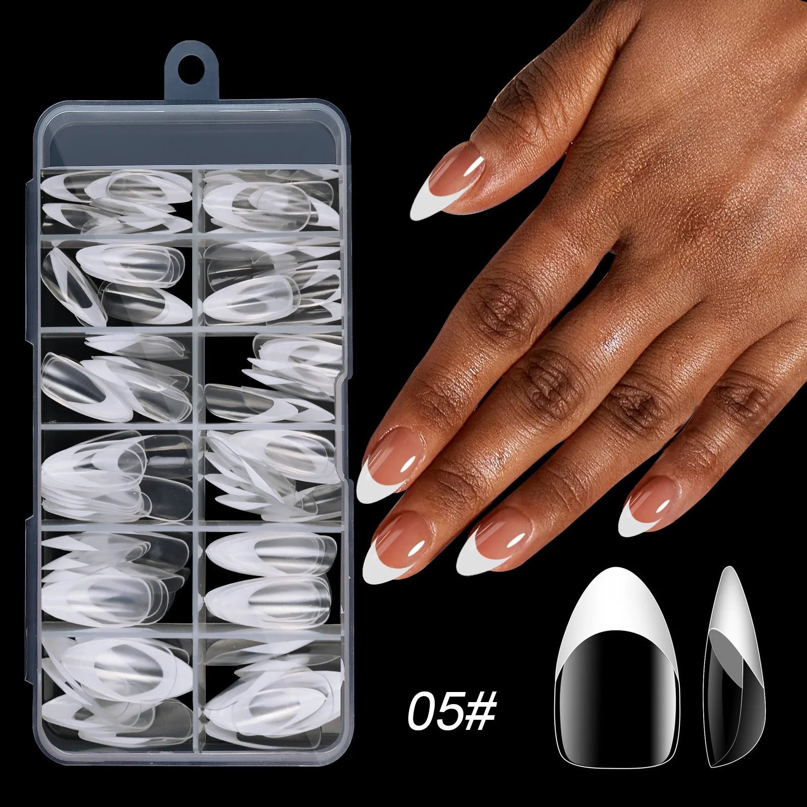 LumiFrench 120 Nail Tips Set