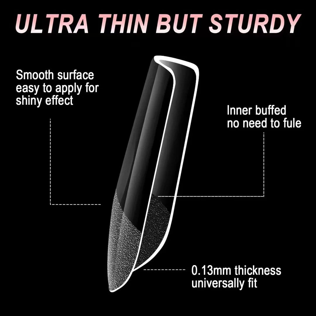 GlamShape 600 Nail Tips Set