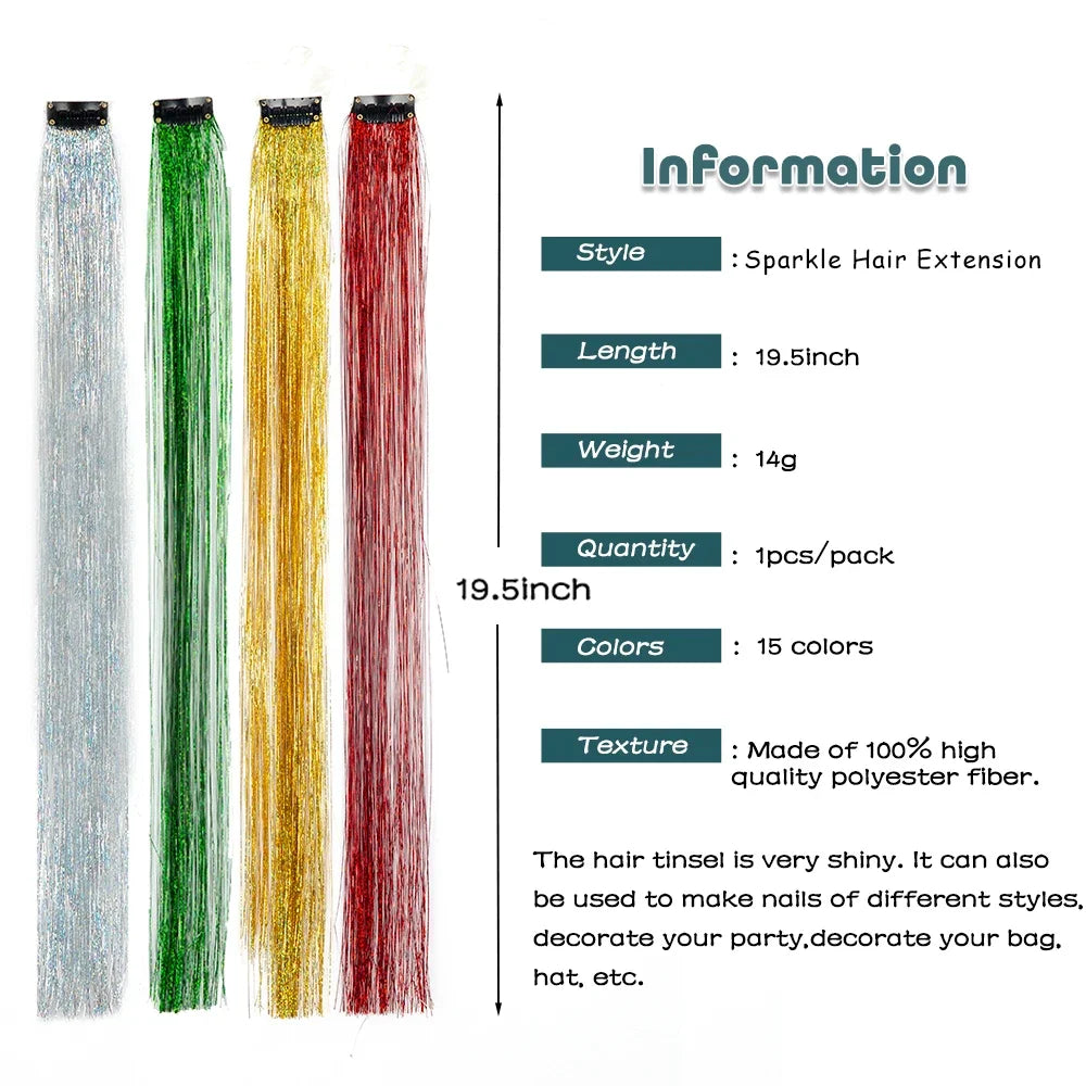 Shiny Hair Tinsel